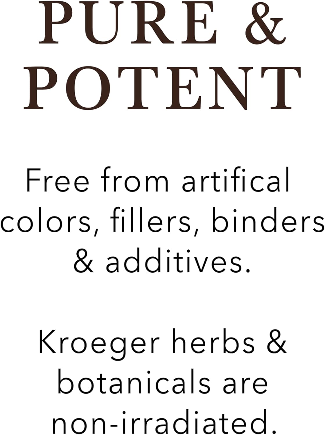 Kroeger Herb Products - Black Radish and Parsley Supplement