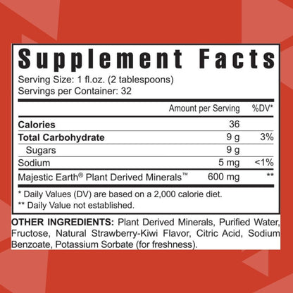 Youngevity Strawberry Kiwi-Mins Complejo Mineral Líquido de Origen Vegetal - 32oz (4 Paquetes) – Image 2