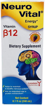 Neuro Vital B12 Energy Syrup - Jarabe de Vitamina B12