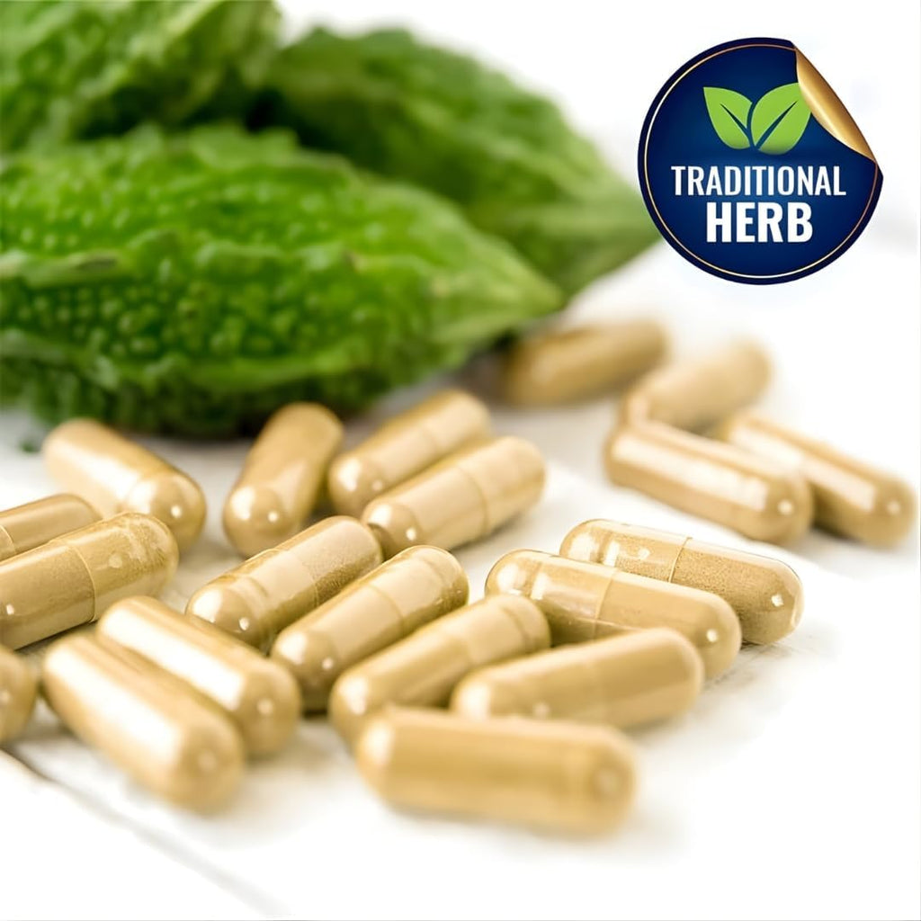 Vitamatic Melón Amargo – Extracto Concentrado 25X – Cápsulas Vegetarianas – 240 Unidades