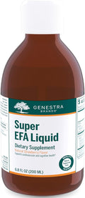 Genestra Brands Super EFA Líquido | Suplemento de Ácidos Grasos Esenciales | Sabor Fresa Natural | 200 ml
