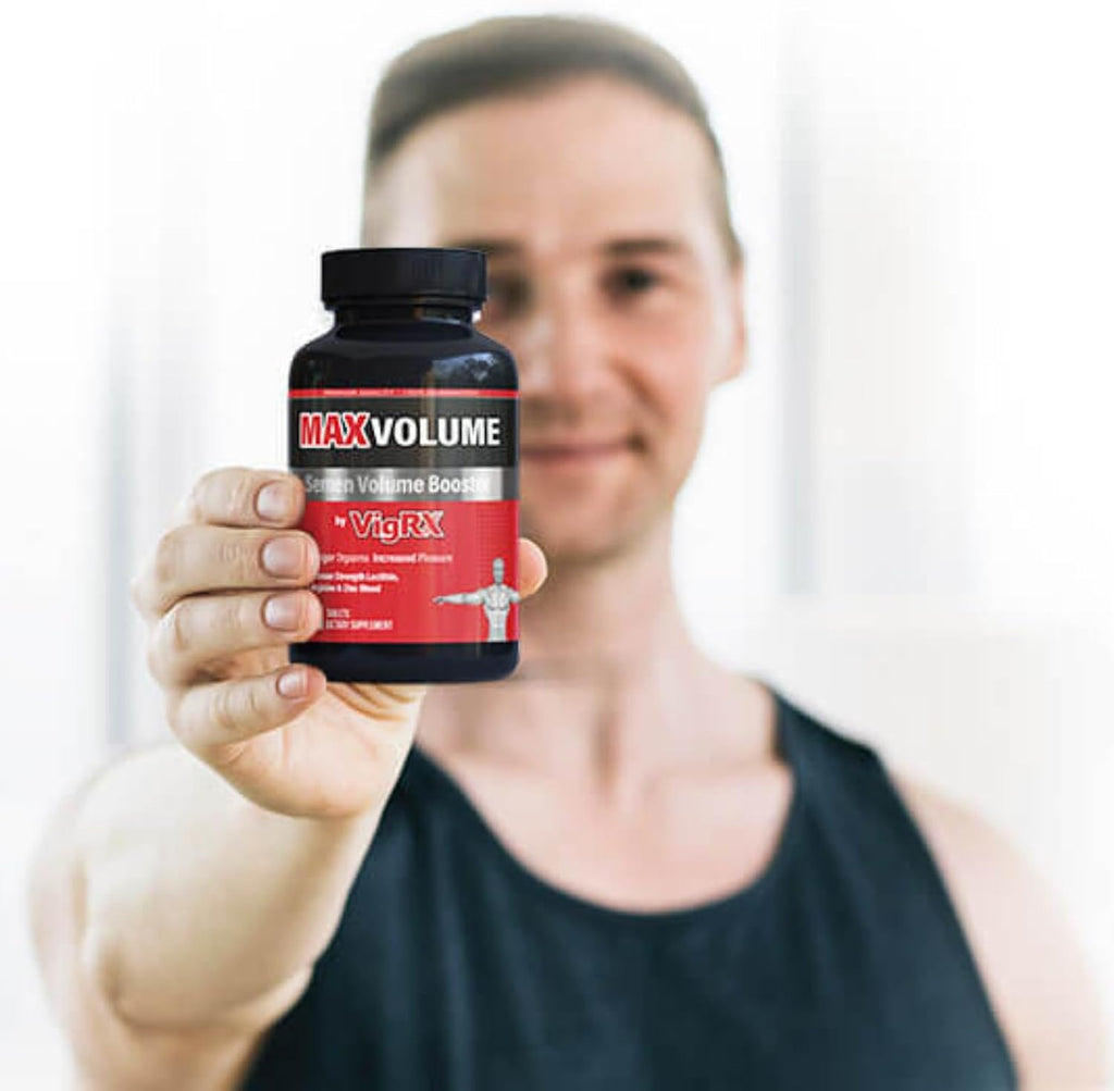 VigRX Max Volume Fórmula de Vitalidad Masculina - con L-Arginina, Zinc y Lecitina de Girasol - 120 Cápsulas
