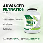 BioX Performance Nutrition Whey Isolate Natural Sin Sabor - 1,81 kg