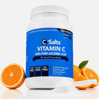 C-Salts Ácido Ascórbico en Polvo Puro - 1000 mg por Dosis - 680 Servicios - 680 g