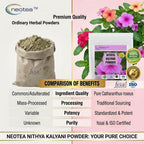 neotea Nithya Kalyani Powder - Polvo de Hojas Herbales Natural, 300g