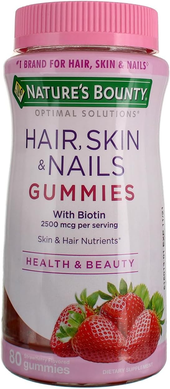 Nature's Bounty Gominolas para Cabello, Piel y Uñas - 220 unidades