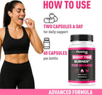 FeminaPro Nighttime Advanced Formula - Suplemento Nocturno para Mujer, 60 Cápsulas