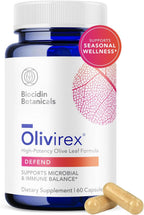 Biocidin Olivirex - Extracto de hoja de olivo de alta potencia con 18% de oleuropeína - 60 cápsulas