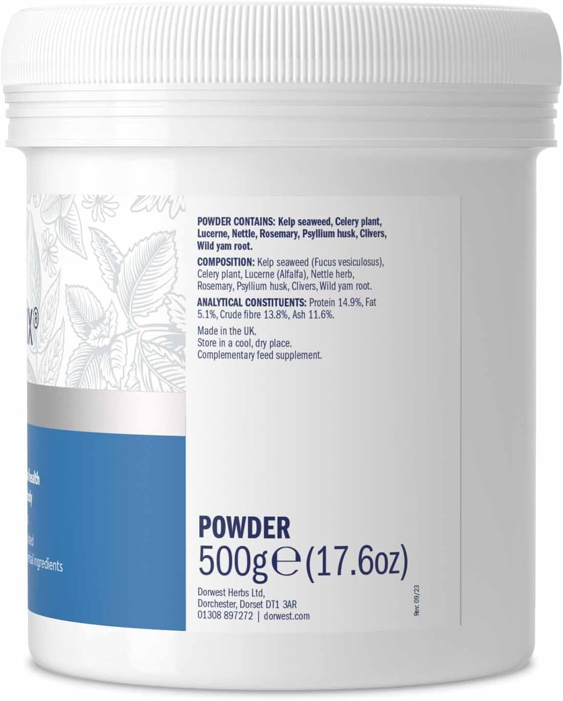Dorwest Keeper's Mix - Suplemento Natural para Perros y Gatos