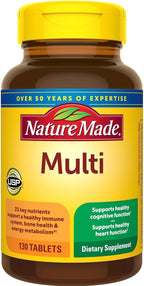 Nature Made Multi Complete Tablets - 130 Tablets (2-Pack)