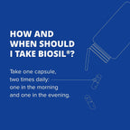 Biosil On Your Game - 60 Cápsulas Vegetales - con Complejo Patented ch-OSA - Aumenta la Producción de Colágeno para Alivio del Dolor Articular, Flexibilidad y Rango de Movimiento - Sin OGM - Suministro de 30 Días