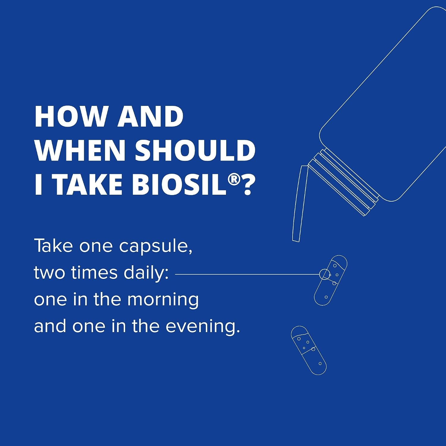 Biosil On Your Game - 60 Cápsulas Vegetales - con Complejo Patented ch-OSA - Aumenta la Producción de Colágeno para Alivio del Dolor Articular, Flexibilidad y Rango de Movimiento - Sin OGM - Suministro de 30 Días