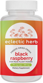 Eclectic Black Raspberry FDV - Frambuesa Negra Liofilizada, 90 Cápsulas