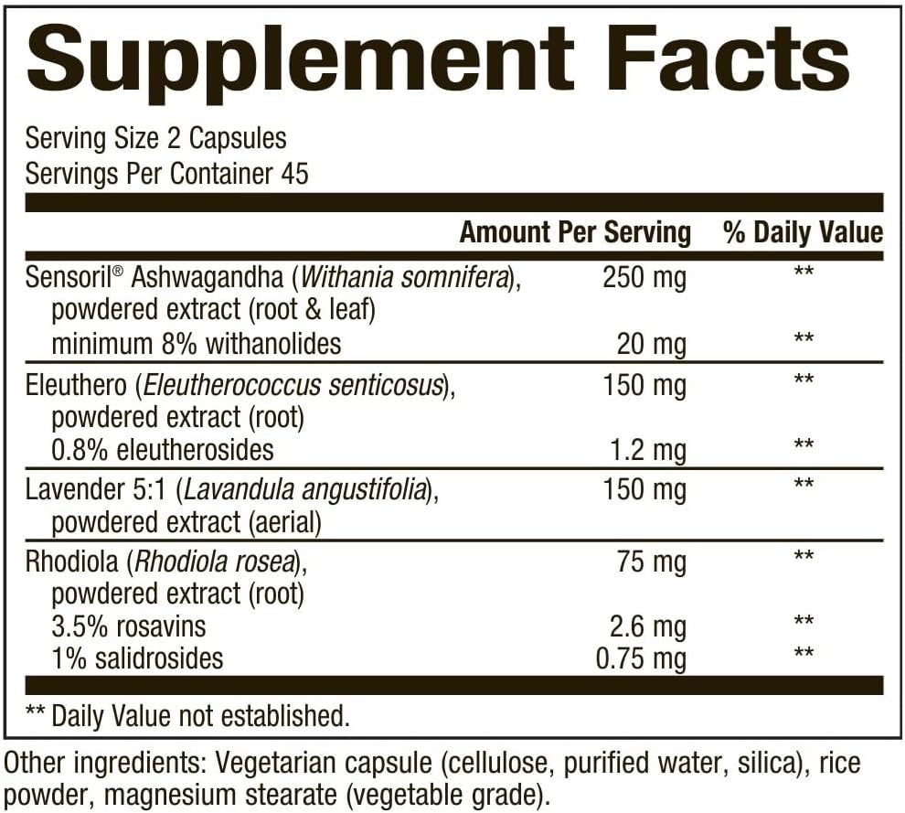 Bioclinic Naturals - Sereni-Pro 90 Cápsulas Vegetarianas