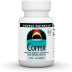 Source Naturals Cobre 3 mg - 60 Comprimidos