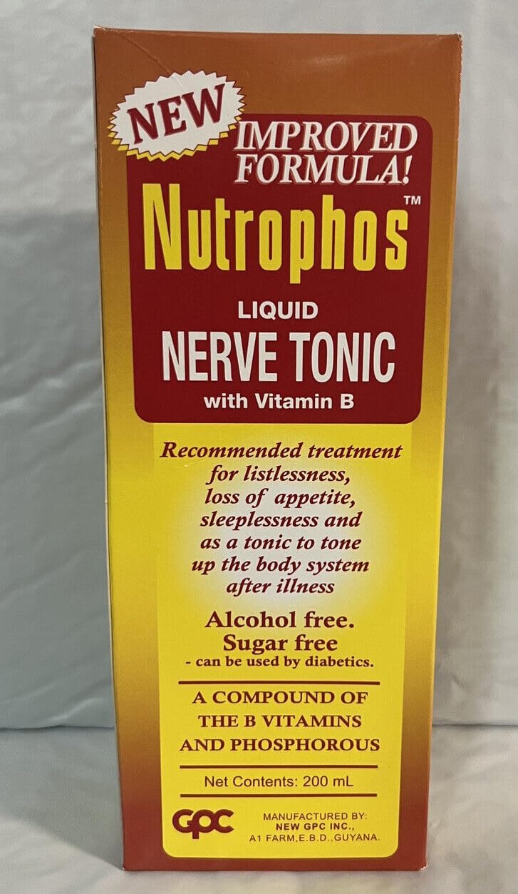 Nutrophos Tónico Nervioso Líquido con Vitamina B 200ml