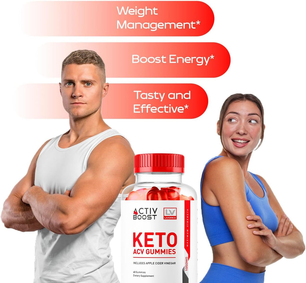 (2 Pack) ActivBoost Keto Gummies Advanced Formula – 120 Gominolas para 2 Meses