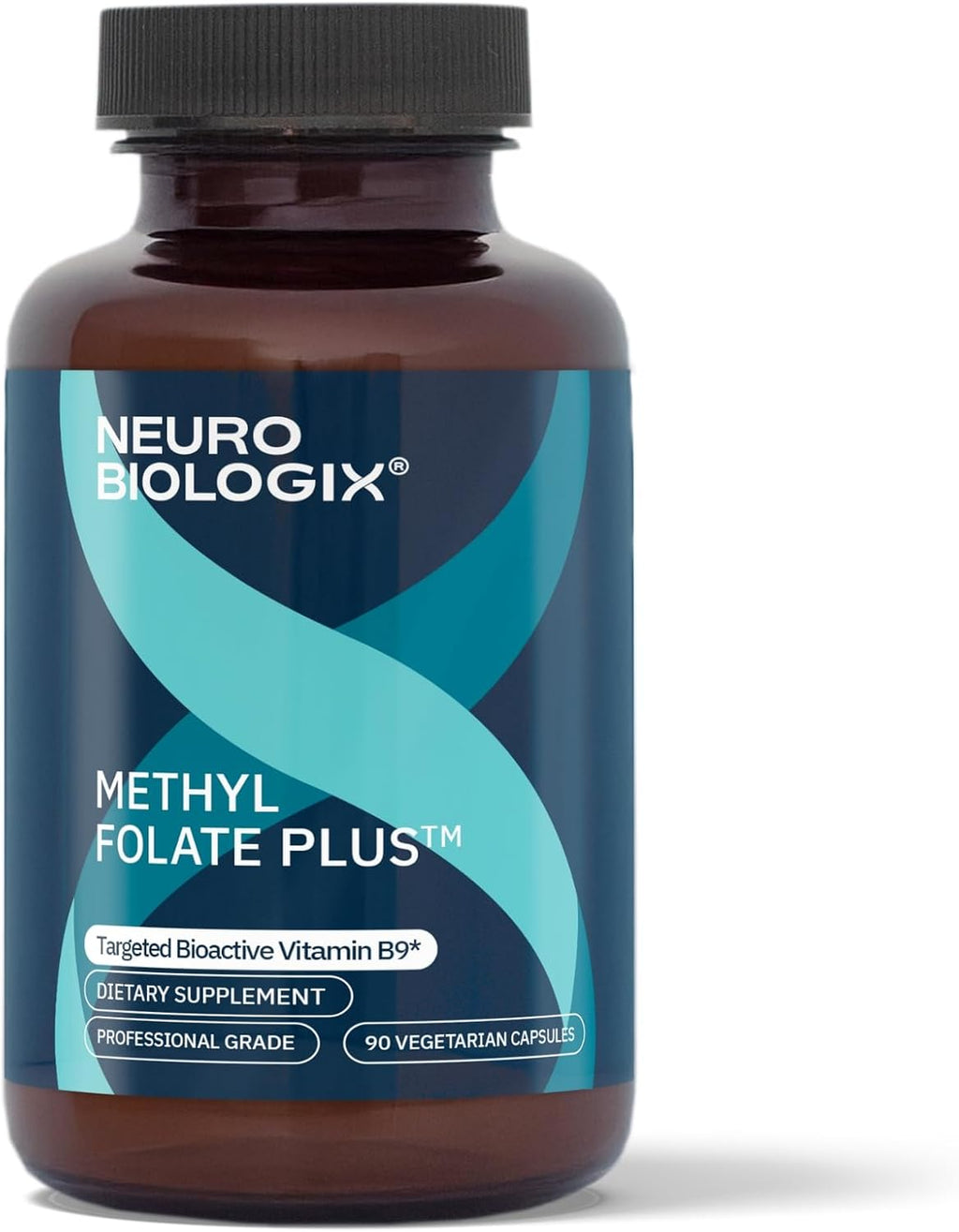 Neurobiologix Methyl Folate Plus | Complejo de L-5-metilfolato, ácido folínico y vitaminas B | 90 cápsulas