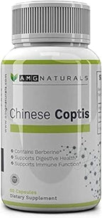 Coptis Chinensis (Huang Lian) 550 mg - Suplemento de Goldthread Puro