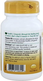 Nature's Way Vitamina D-3 2.000 UI - 240 Cápsulas Blandas