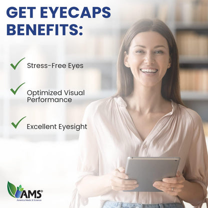 America Medic & Science EyeCaps (30 – Zinc: Mineral esencial que contribuye al metabolismo normal de la vitamina A – Image 6