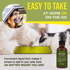 Probióticos para Perros y Gatos - 120 Servicios - Líquido Natural con Enzimas Digestivas