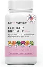 SELF NUTRITION Fertility Support for Women - 60 Cápsulas
