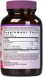 Bluebonnet Nutrition EarthSweet Methylcobalamin 5000 mcg - Vitamina B12 Activa - 60 Comprimidos Masticables Sabor Frambuesa