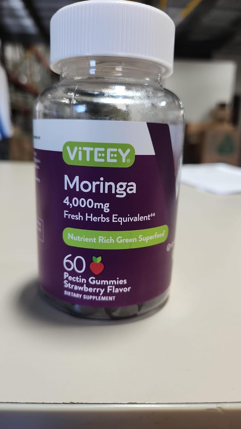 Viteey Moringa Gummies - 4000mg (Extracto 10:1) - 60 Gominolas