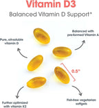 Allergy Research Group Vit D3 Complete - 120 softgels vegetales