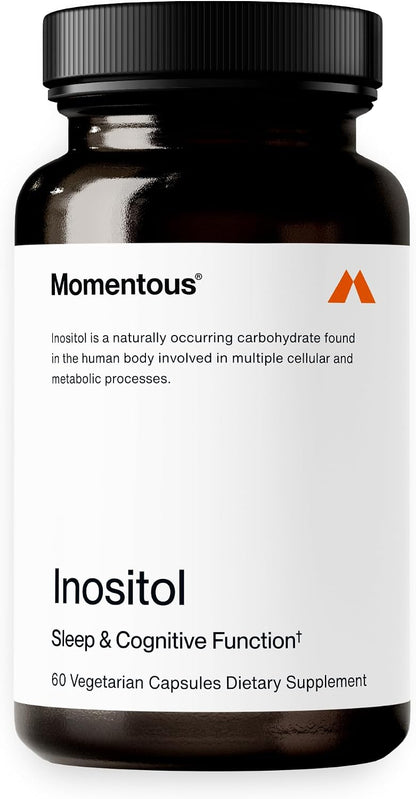 Momentous Inositol Supplement - Myo-Inositol para el Equilibrio del Estado de Ánimo, Función Cognitiva y Descanso - Vegano - – Image 1