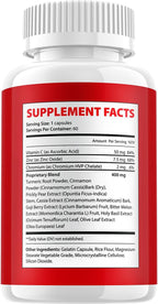 Glucocyn Cápsulas – Suplemento Avanzado con Fórmula Natural, 60 Cápsulas