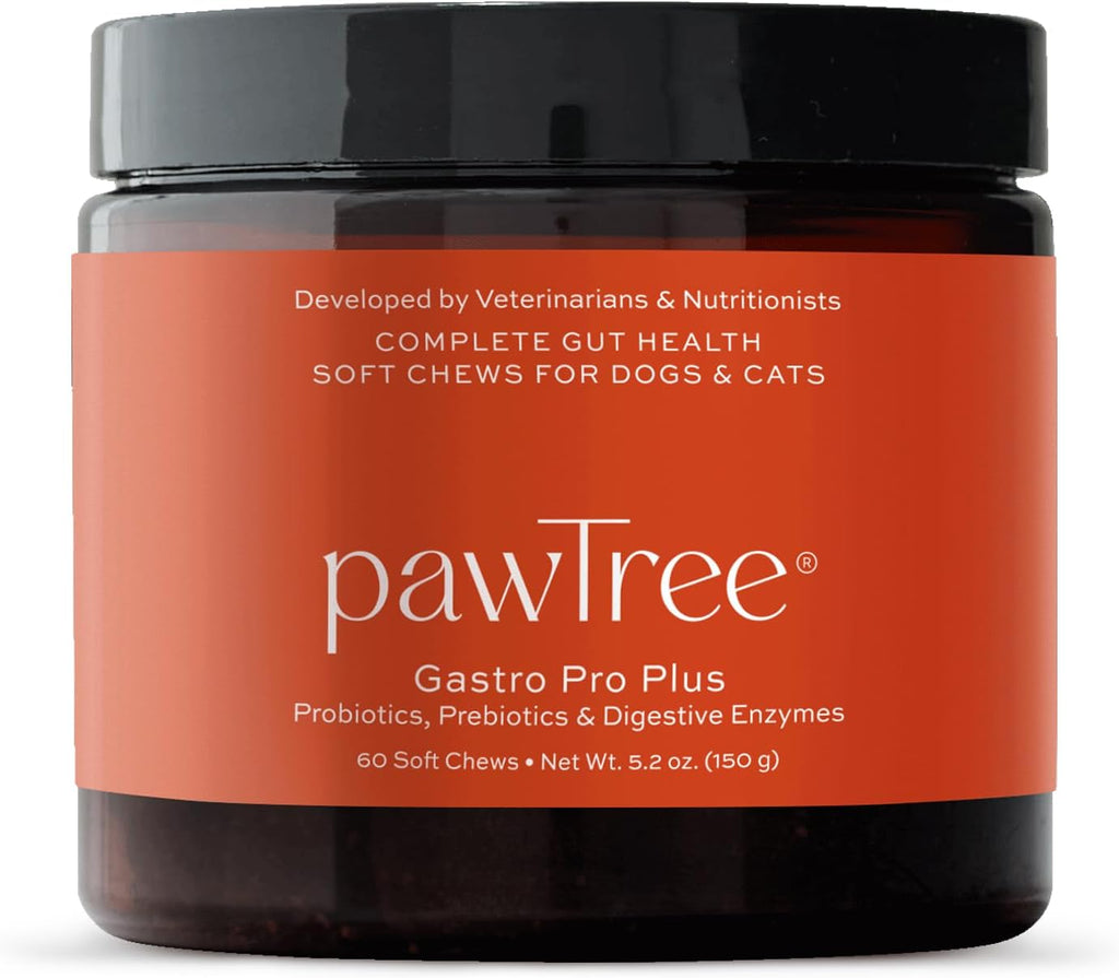 pawTree Gastro Pro Plus® Probióticos para Perros y Gatos - 60 comprimidos