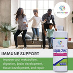 BrainChild Nutritionals LiquiZinc Fórmula Líquida de Zinc (Sin Sabor, 473ml)