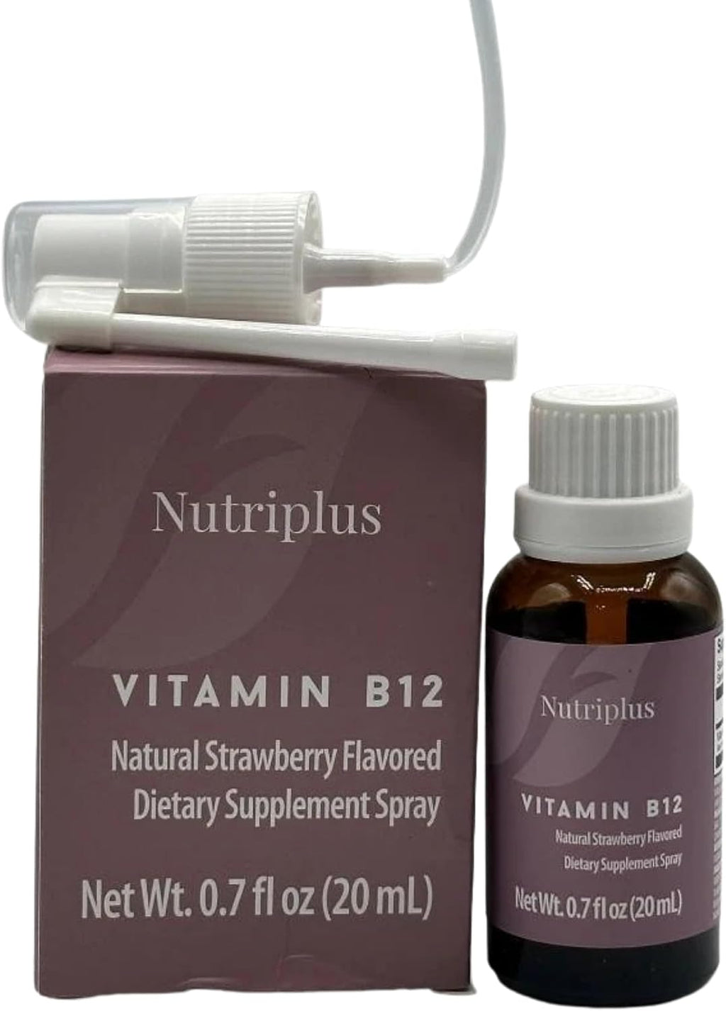FARMASi Nutriplus Vitamina B12 Spray Sabor Fresa, Vegano, 20 ml