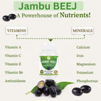 Morsan's Jambu Beej Cápsulas, Pack de 2 x 60 x 500 mg. Cápsulas Vegetales, Puras y Naturales
