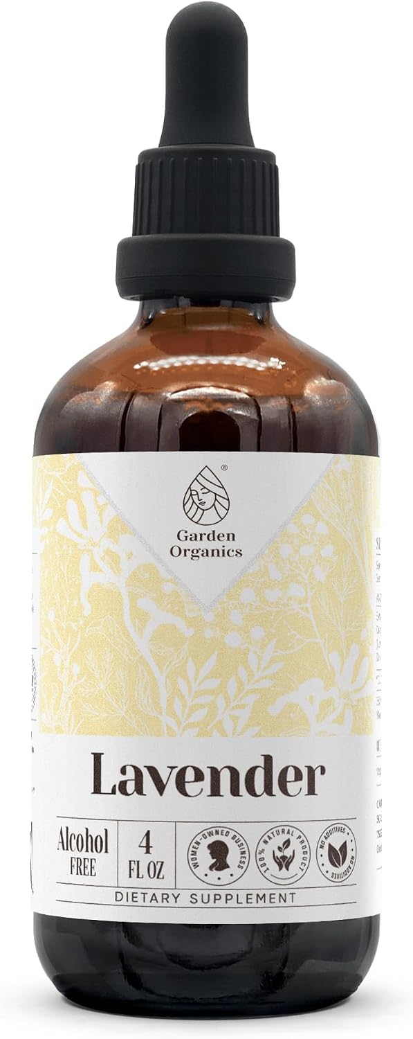 Extracto de Lavanda sin Alcohol - Tintura Natural, 118 ml