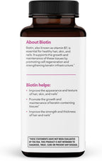 LifeSeasons Essentials Biotin 5.000 mcg Quick Melts – Sabor Bayas Mixtas – 100 Comprimidos
