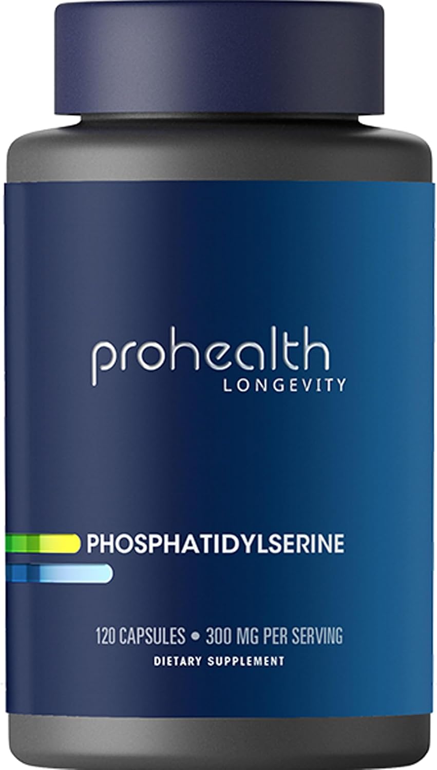 ProHealth Phosphatidylserine 300 mg - 120 Cápsulas - Protección Cognitiva y Salud Nerviosa