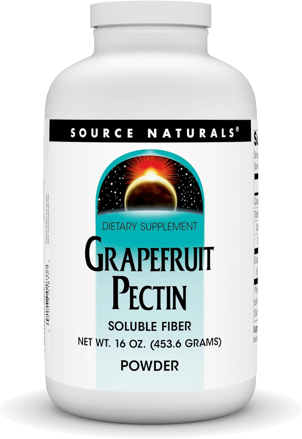 Source Naturals Pectina de Pomelo, Fibra Soluble - 113 g (4 oz) en Polvo