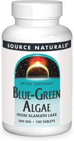 Source Naturals Klamath Lake Blue-Green Algae - 500 mg - 50 Tablets