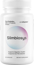 envitamin Slimbiosys Ultra Probiótico en Cápsulas - Pre y Probióticos para Mujeres y Hombres - Apoya tu Microbioma