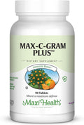 Maxi Health Vitamina C 1050mg – Buffered C Complex con Ascorbato de Calcio y Bioflavonoides – Liberación Prolongada – 90 Tabletas