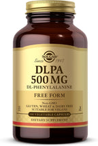 DLPA 500 mg Solgar 100 Cápsulas