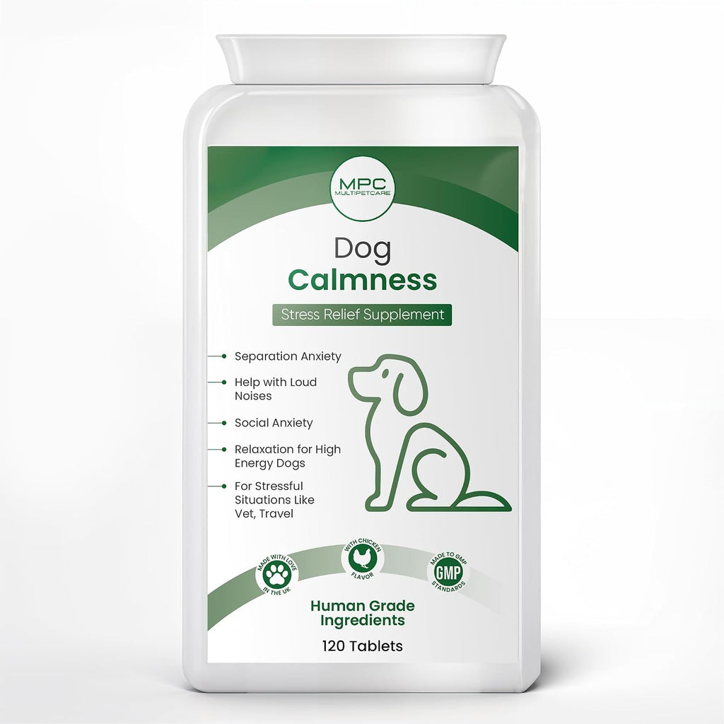 Multipetcare Calming Chews para Perros – 120 Comprimidos Sabor Pollo