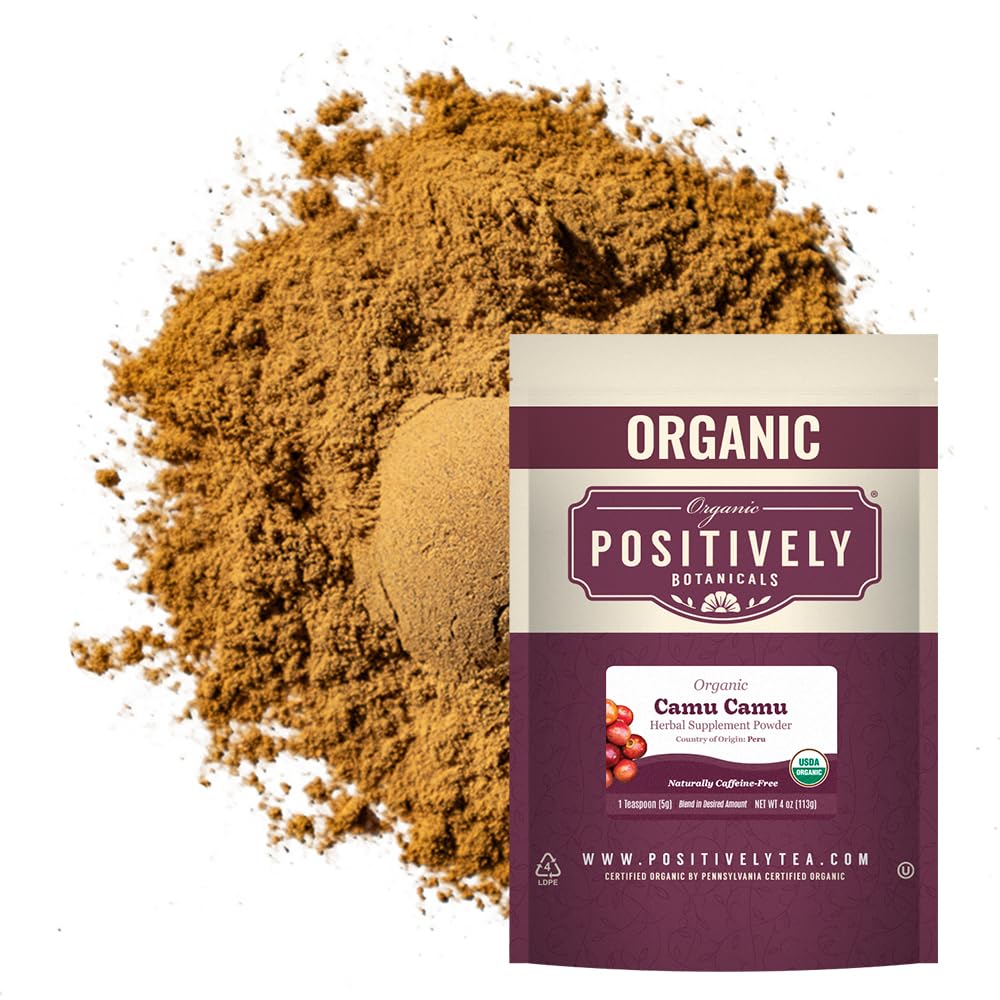 Organic Positively Botanicals Company, Camu Camu - Polvo Botánico, 113 g