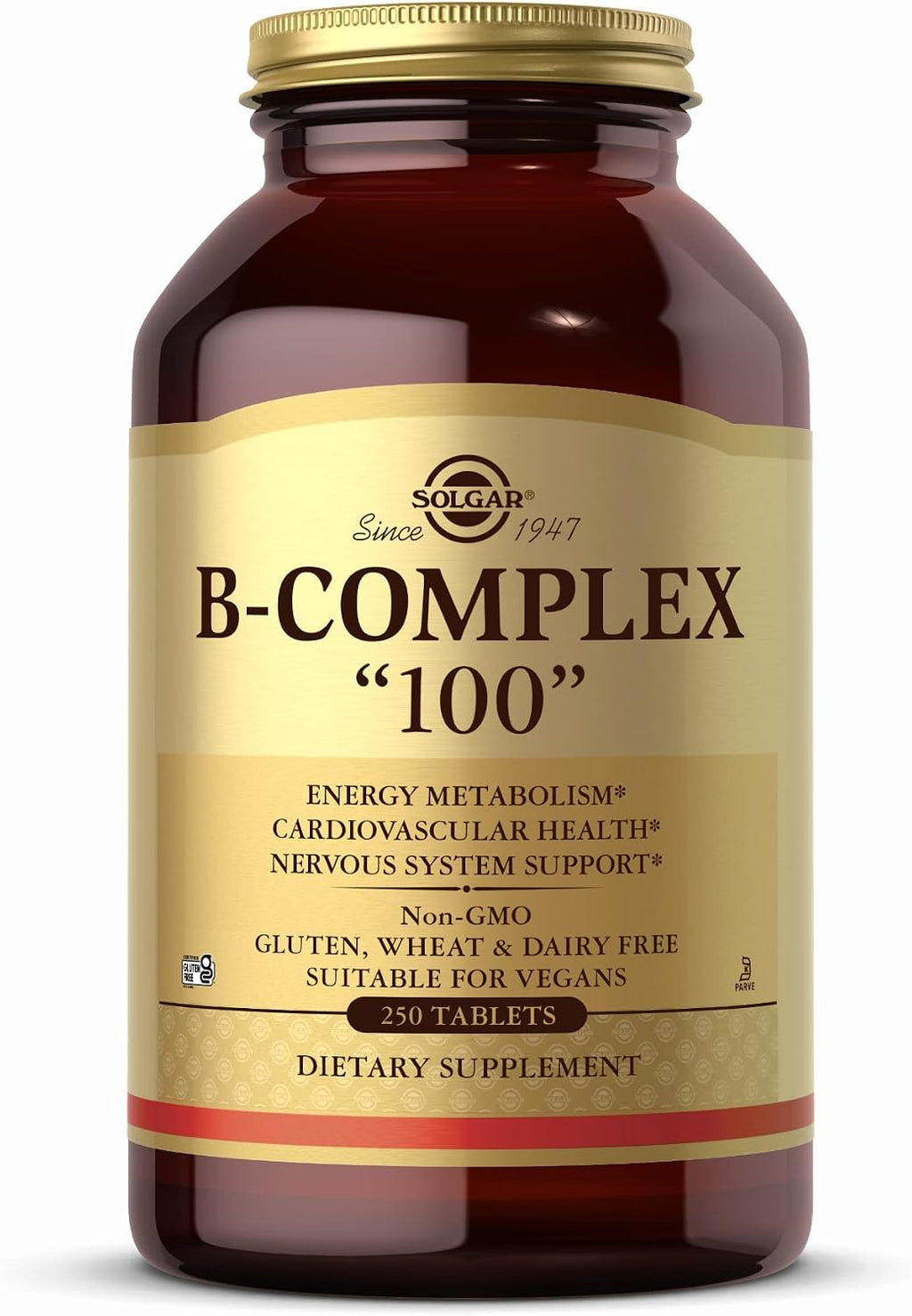 Solgar B-Complex "100" - 50 Cápsulas Vegetales