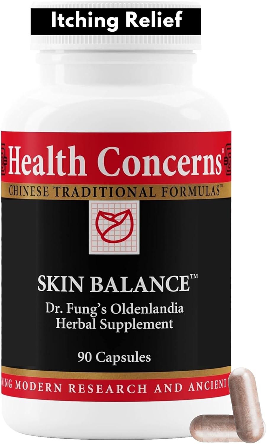 Health Concerns Skin Balance – Complemento Herbal para el Equilibrio de la Piel – 90 Cápsulas