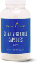 Young Living Cápsulas Vegetales Claras - 250 uds