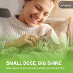 Vetoquinol Triglyceride Omega - Aceite de Pescado para Perros y Gatos - 250 Cápsulas